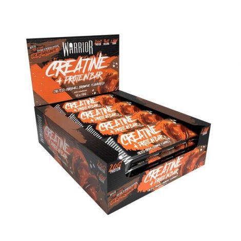 Creatine + Protein Bar, Salted Caramel Brownie - 12 x 75g