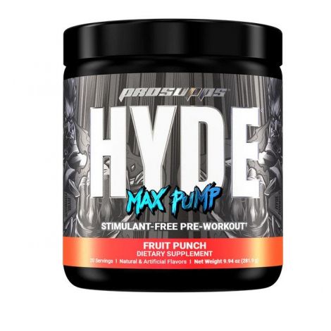 Hyde Max Pump, Fruit Punch - 281g