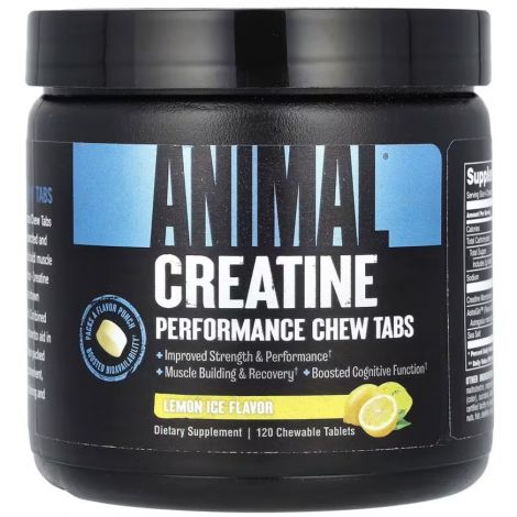 Animal Creatine Chews, Lemon Ice - 120 chewable tablets