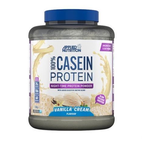 100% Casein Protein, Vanilla  - 1800g