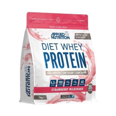 Diet Whey, Strawberry Milkshake  - 1000g