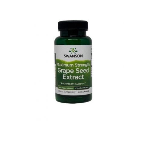Grape Seed Extract, Maximum Strength - 60 caps