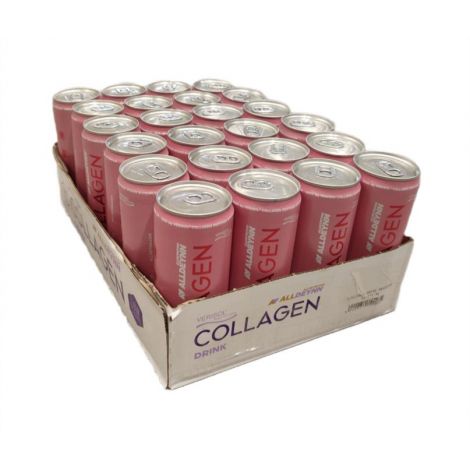 AllDeynn Collagen Drink, Peachini - 24 x 330 ml.