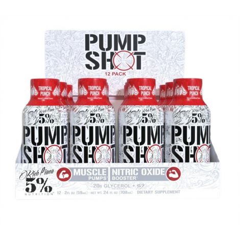Pump Shot, Tropical Punch - 12 x 59 ml. 