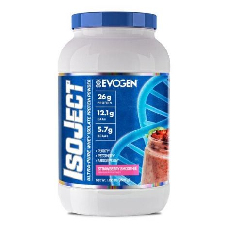 IsoJect, Strawberry Smoothie  - 825g