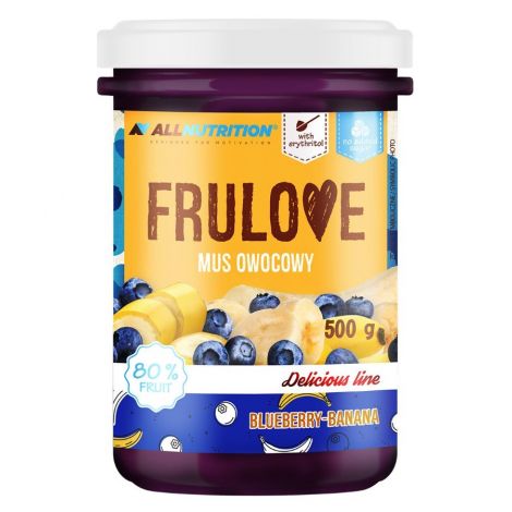 Frulove Mousse, Blueberry-Banana - 500g