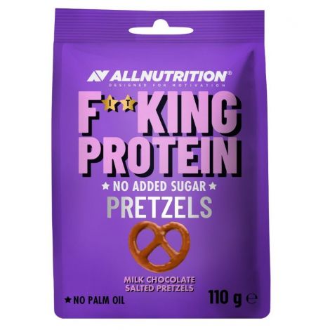 Fitking Protein Pretzels, Milk Chocolate Salted - 110g
