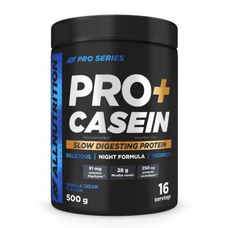 Pro+ Casein, Vanilla Cream - 500g