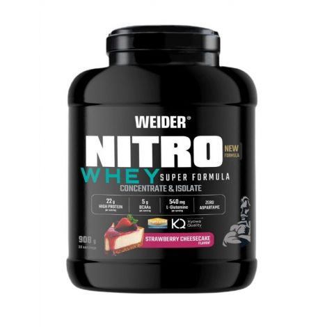 Nitro Whey Super Formula, Strawberry Cheesecake - 908g
