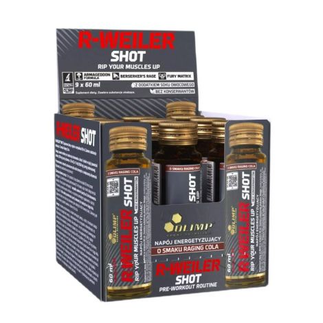 R-Weiler Shot, Raging Cola  - 9 x 60 ml.
