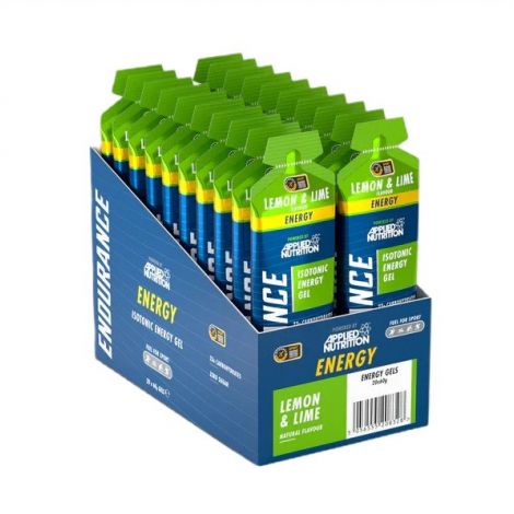 Endurance Energy Isotonic Energy Gel, Lemon & Lime - 20 x 60g