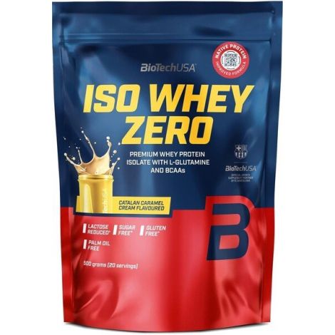 Iso Whey Zero, Catalan Caramel Cream - 500g 