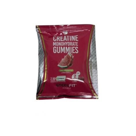 Creatine Monohydrate Gummies, Juicy Watermelon - 2 gummies (1 serving)