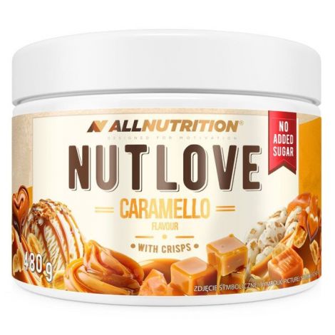 Nutlove, Caramello with Crisps - 480g 