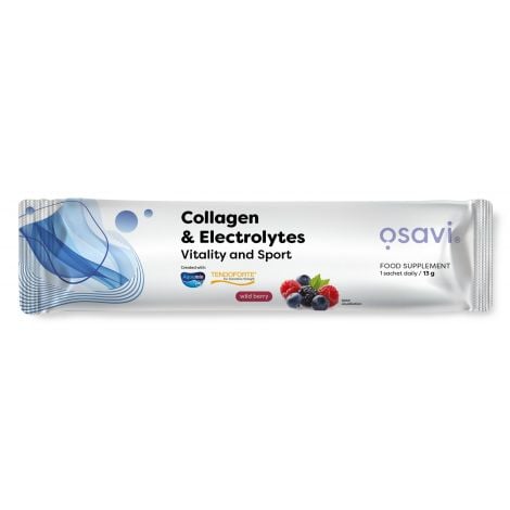 Collagen Electrolytes Vitality and Sport, Wild Berry - 13g (1 serving)