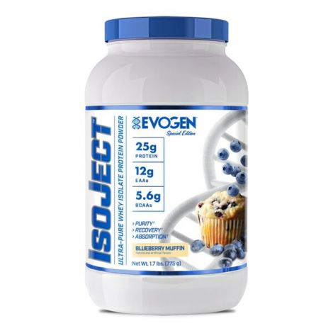 IsoJect, Blueberry Muffin - 775g