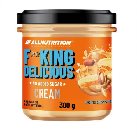 Fitking Delicious Cream, White Choco Peanut - 300g
