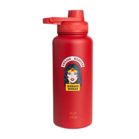 Bohtal Insulated Sports Bottle - DC Comics, Wonder Woman Amazon Warrior - 960 ml.