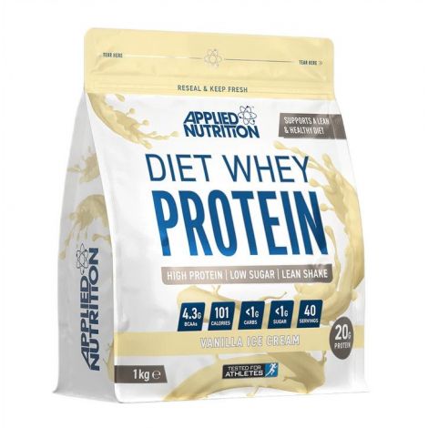 Diet Whey, Vanilla Ice Cream  - 1000g