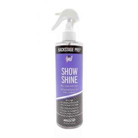 Show Shine, Maximum Definition Ultra Light Competition Posing Oil Spray - 355 ml.