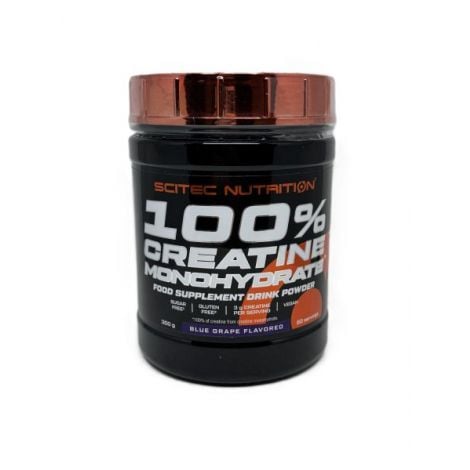 100% Creatine Monohydrate, Blue Grape - 300g