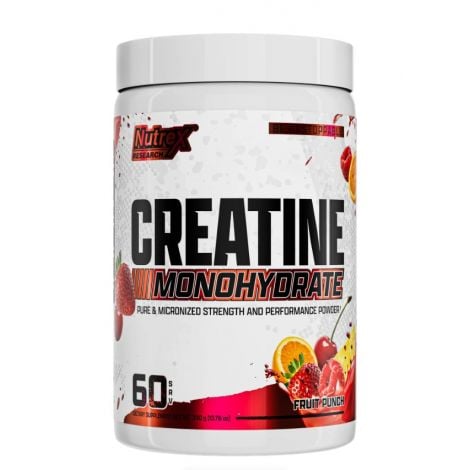 Creatine Monohydrate, Fruit Punch - 390g