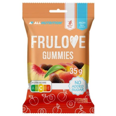 Frulove Gummies, Peach - 35g