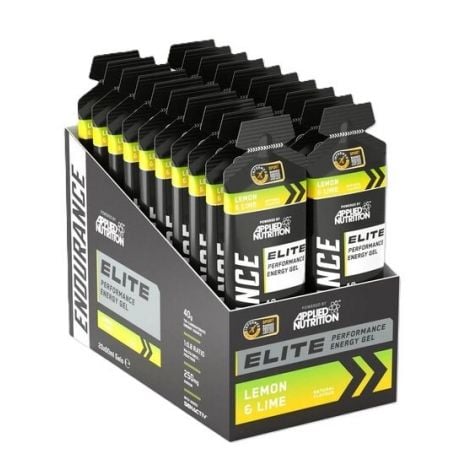 Endurance Elite Performance Energy Gel, Lemon & Lime - 20 x 60 ml.