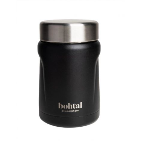 Bohtal Insulated Food Jar, Black - 550 ml.