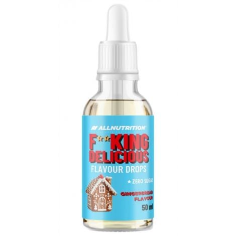Fitking Delicious Flavour Drops, Gingerbread - 50 ml.