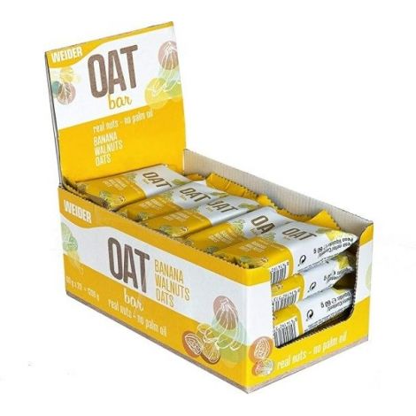 Oat Bar, Banana Walnuts - 20 x 60g