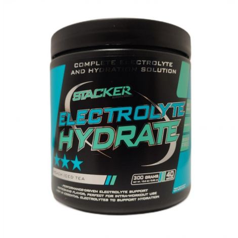 Electrolyte Hydrate, Peach Iced Tea - 300g