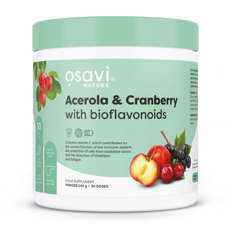 Acerola & Cranberry with Bioflavonoids - 240g