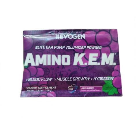Amino K.E.M. EAA, Juicy Grape - 17.6g (1 serving)