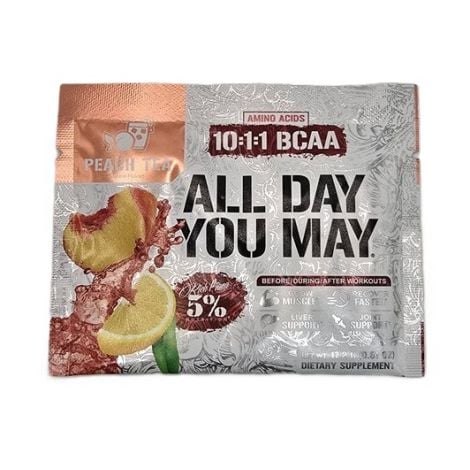 AllDayYouMay - Legendary Series, Peach Tea - 17.2g (1 serving)