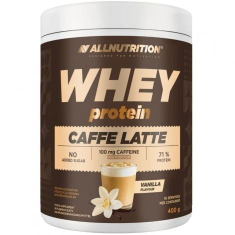 Whey Protein Caffe Latte, Vanilla - 400g