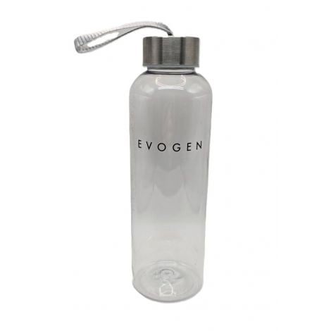 Evogen Next-Gen Clear Water Bottle, Black - 500 ml.