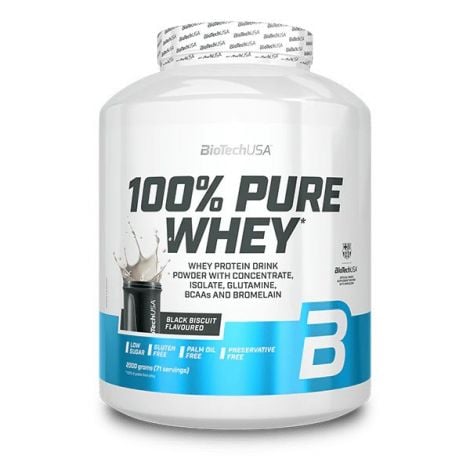 100% Pure Whey, Black Biscuit  - 2000g
