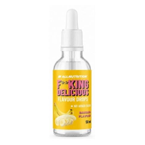Fitking Delicious Flavour Drops, Banana - 50 ml.