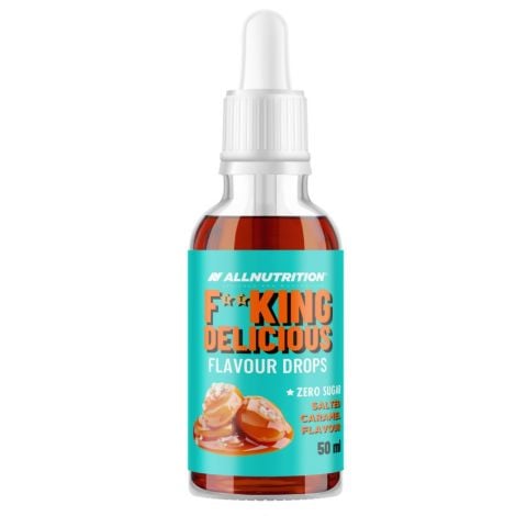 Fitking Delicious Flavour Drops, Salted Caramel - 50 ml.