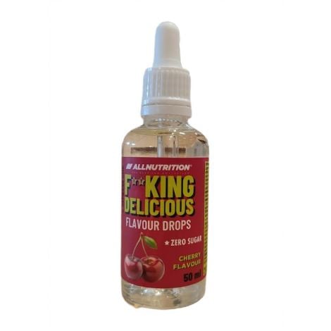 Fitking Delicious Flavour Drops, Cherry - 50 ml.
