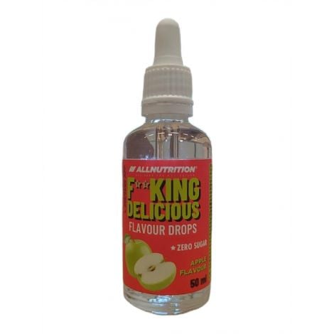 Fitking Delicious Flavour Drops, Apple - 50 ml.