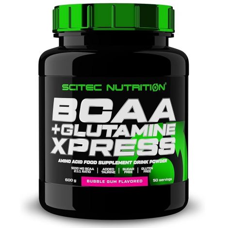 BCAA + Glutamine XPress, Bubble Gum - 600g