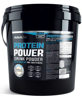 Protein Power, Strawberry Banana - 4000g