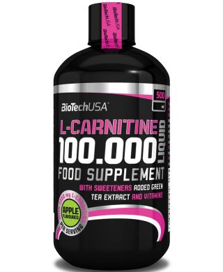 L-Carnitine 100.000, Apple - 500 ml.