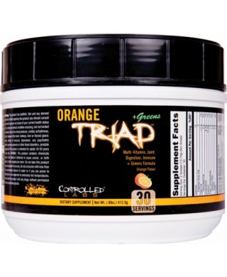 Orange Triad + Greens