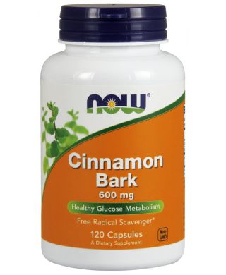 Cinnamon Bark, 600mg - 120 caps
