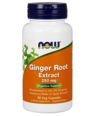 Ginger Root Extract, 250mg - 90 vcaps