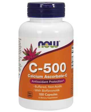 Vitamin C-500 Calcium Ascorbate-C - 100 caps