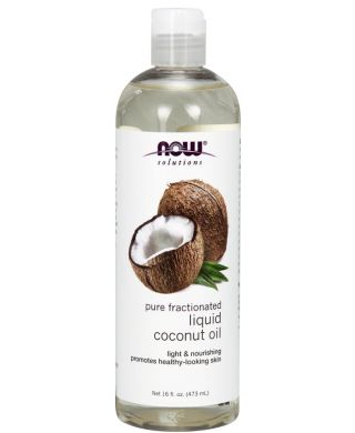 Coconut Oil, Liquid Pure Fractionated - 473 ml.